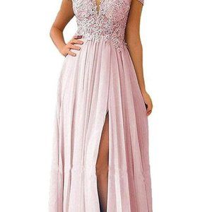 MiauDuo Women’s Long Bridesmaid Dress